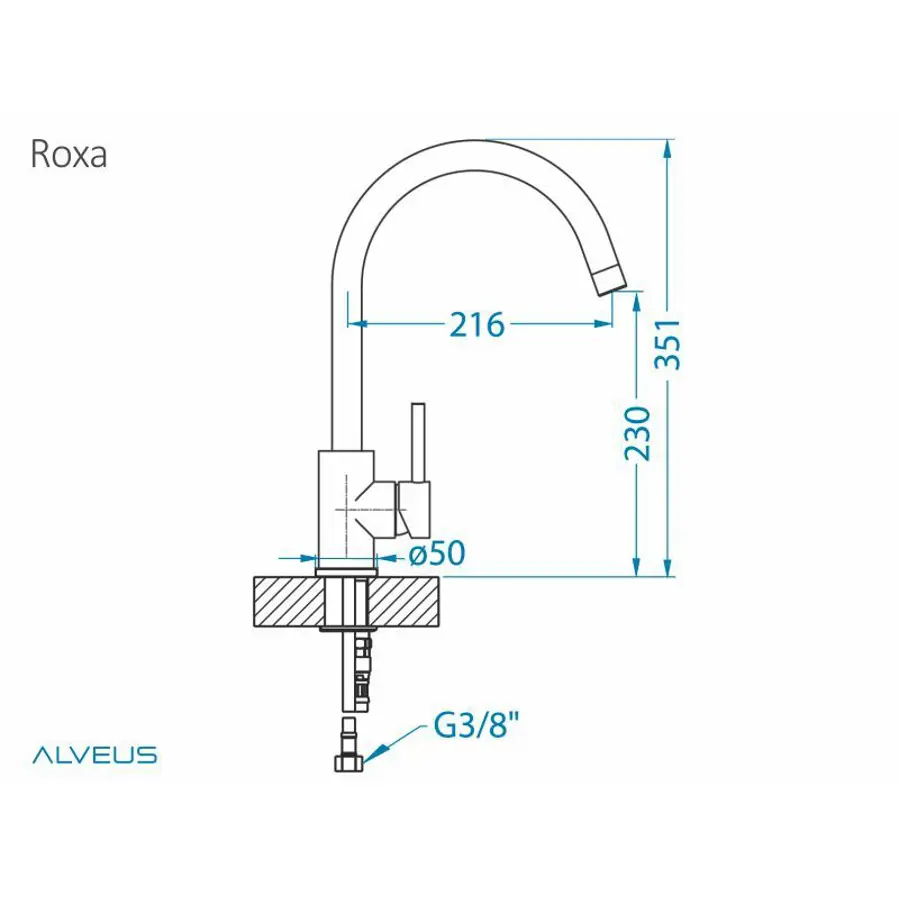 Slavina Alveus ROXA VT carbon 1129039