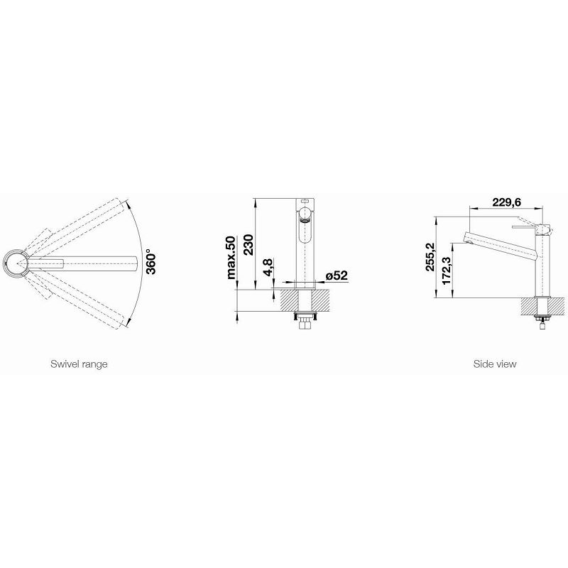 Slavina Blanco Ambis VT plemeniti čelik masiv 523118
