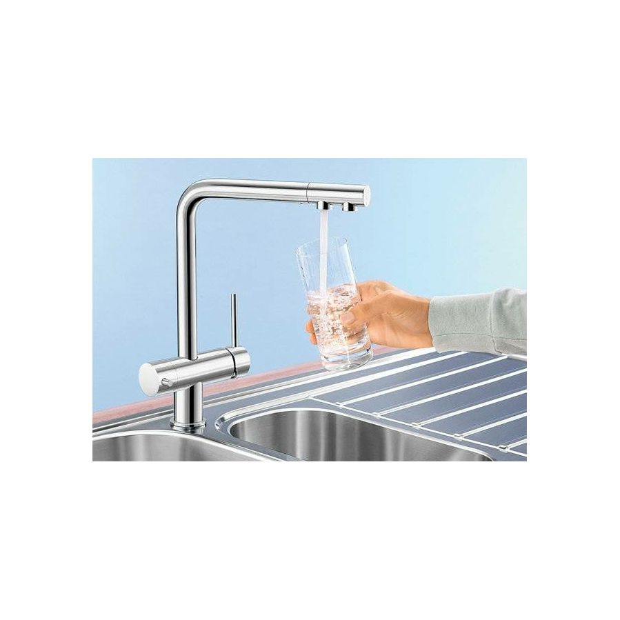 Slavina Blanco Fontas II VT PVD steel 523129