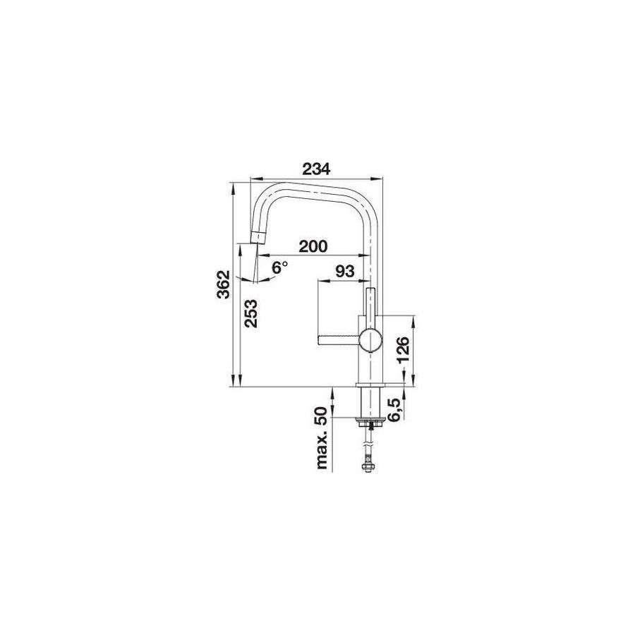 Slavina Blanco Jandora VT plem. čelik masiv 526615