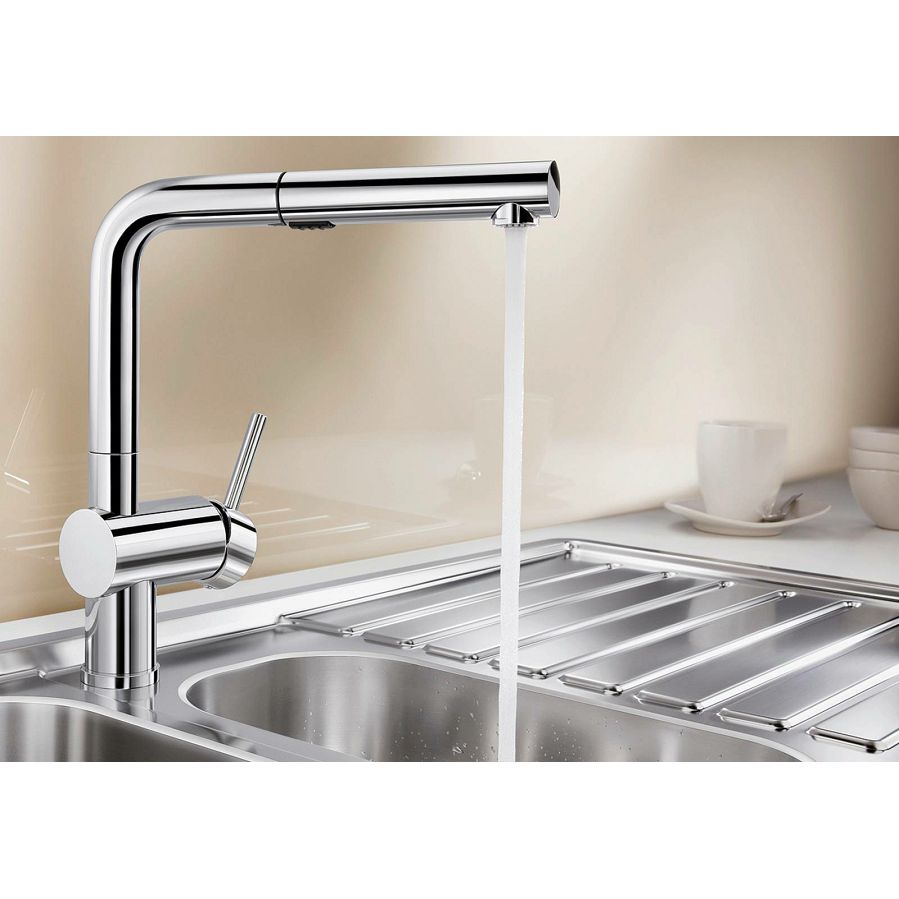 Slavina Blanco Linus-S Vario VT krom 518406