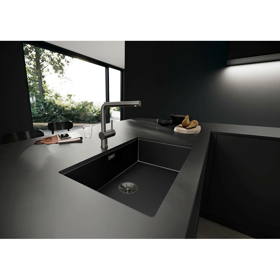 Slavina Blanco Linus VT satin dark steel 527732