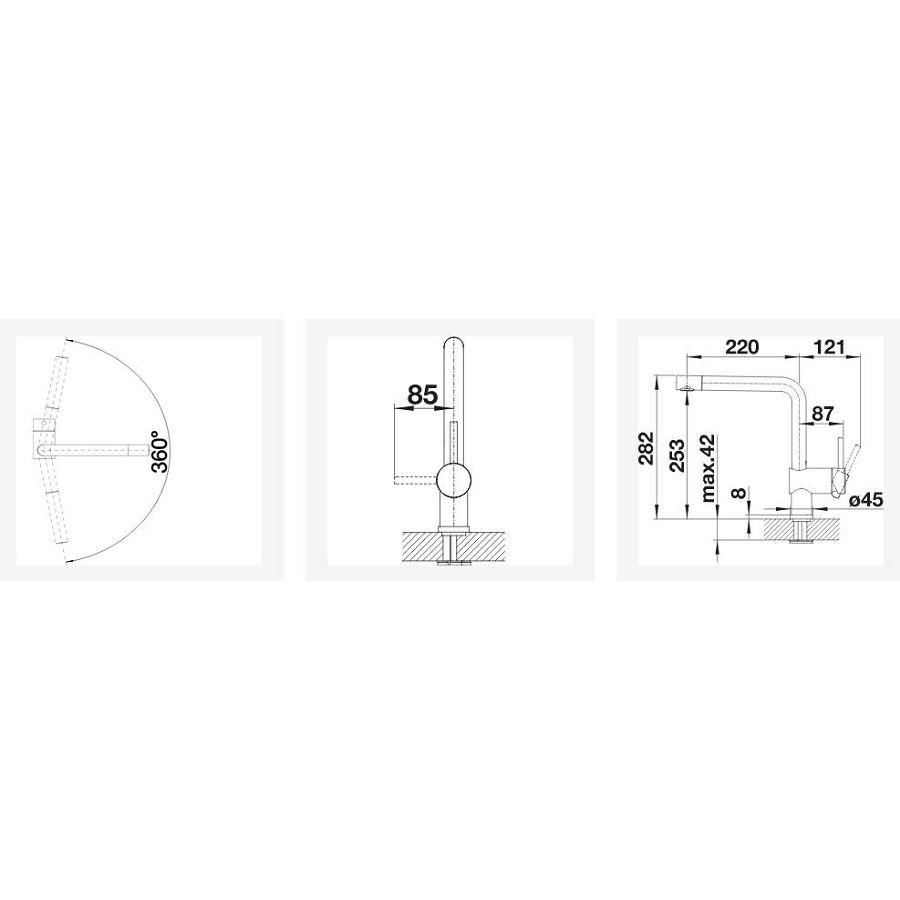 Slavina Blanco Linus VT satin zlatna 526683