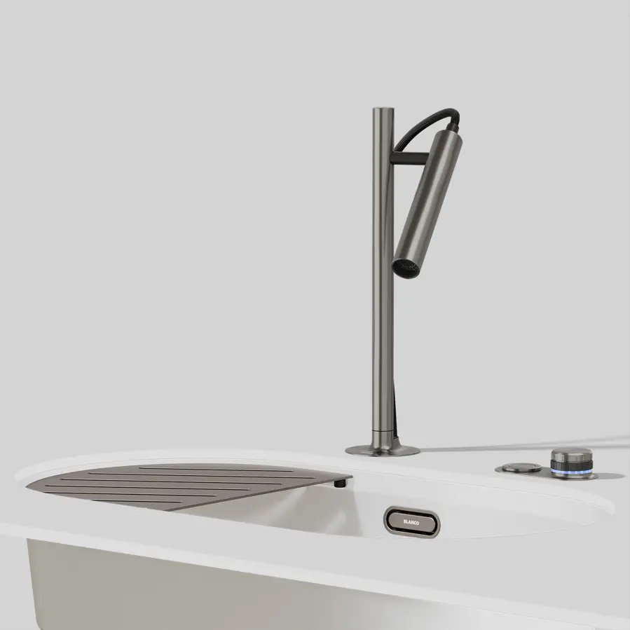 Slavina Blanco Luneoo-S VT satin platinum 527976