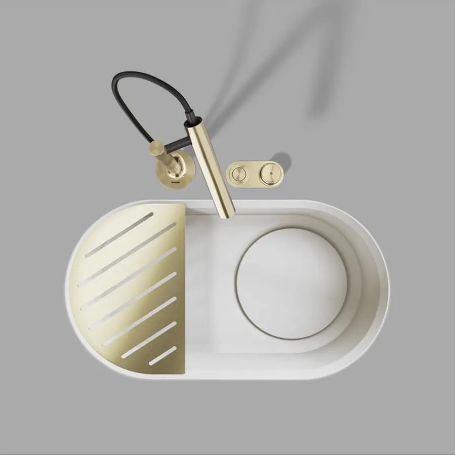 Slavina Blanco Luneoo-S VT satin zlatna 527974