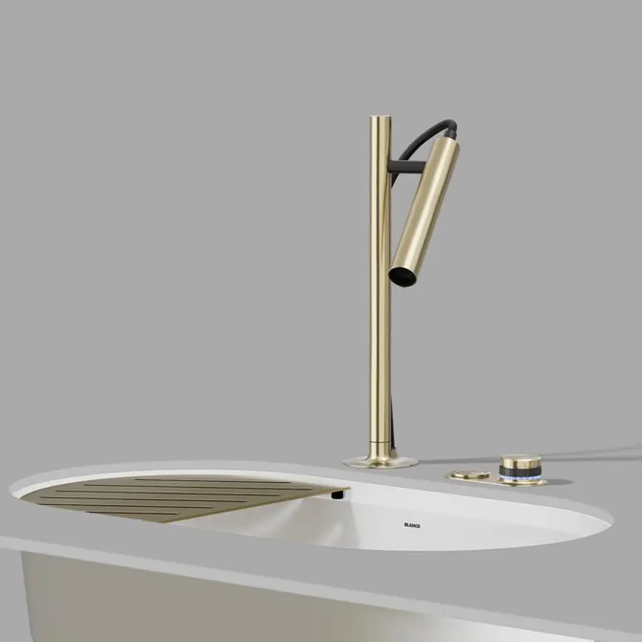 Slavina Blanco Luneoo-S VT satin zlatna 527974