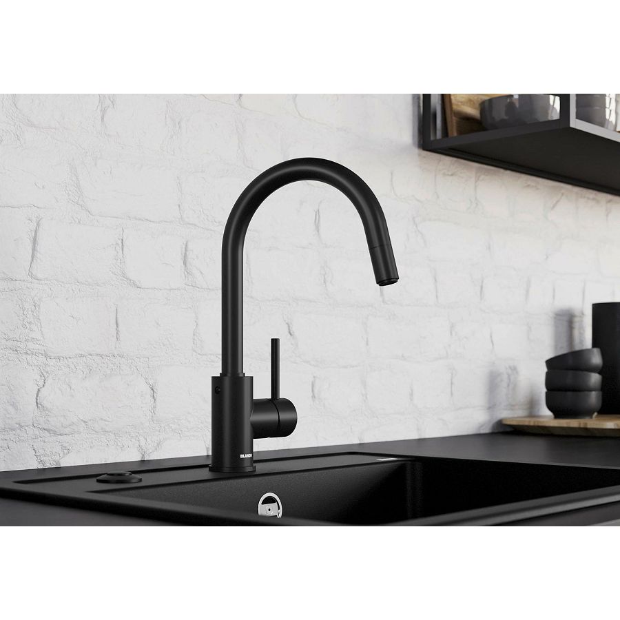 Slavina Blanco Mida-S VT mat crna 526653