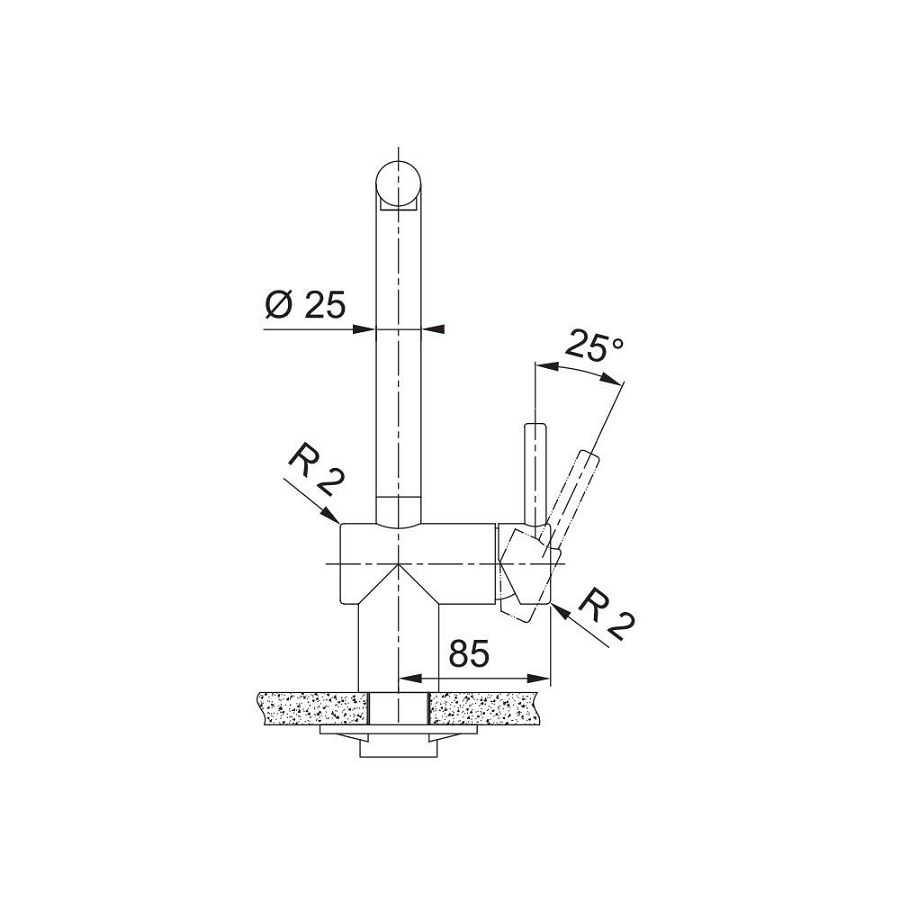 Slavina Franke Atlas Neo-D VT inox 115.0521.438