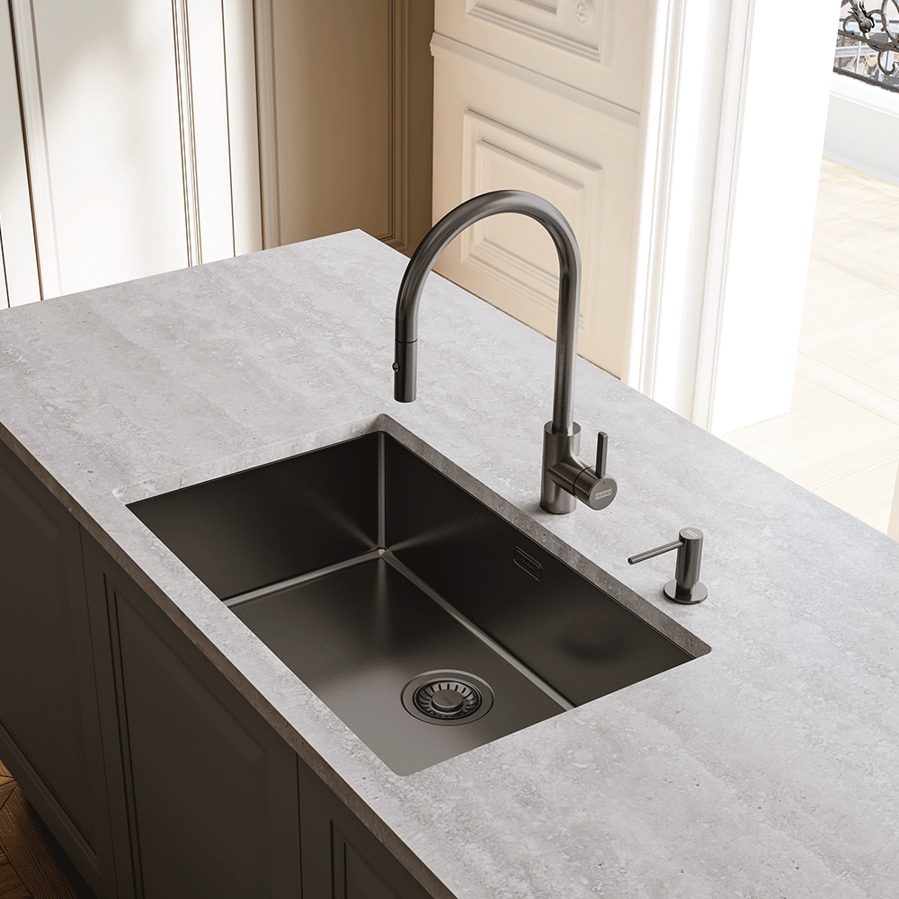 Slavina Franke Eos Neo-D VT antracit 115.0628.256