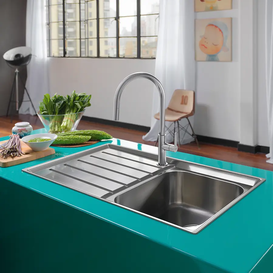 Slavina Franke Maris Slim J-D VT krom 115.0728.388