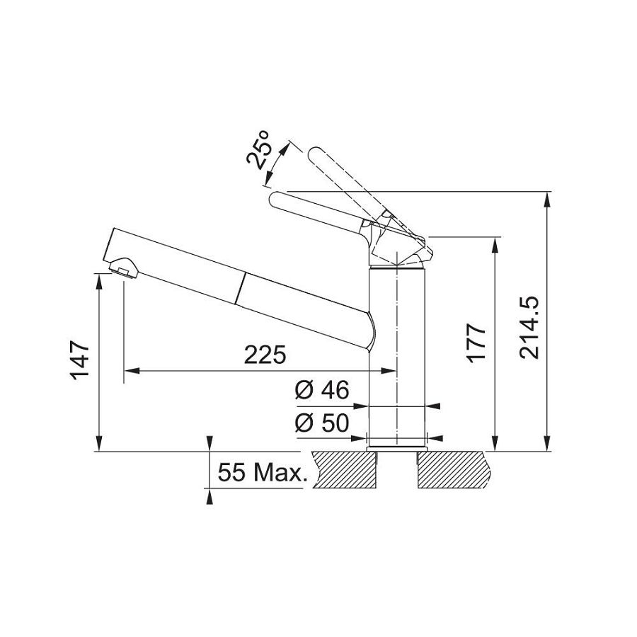 Slavina Franke Orbit-D VT