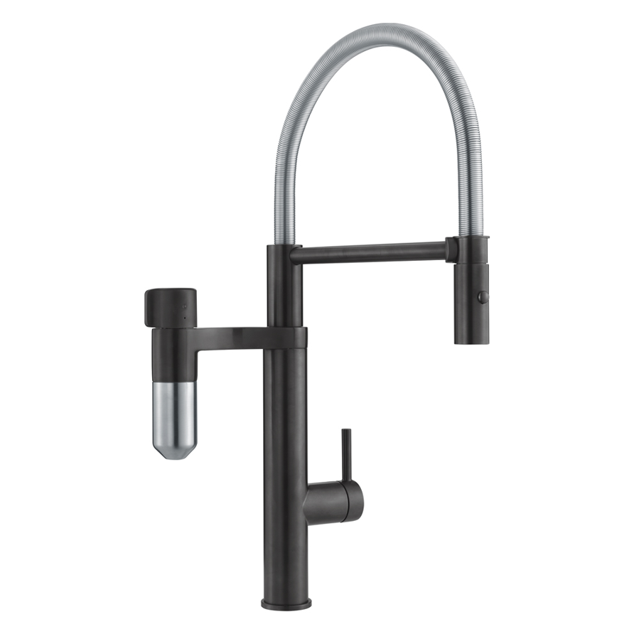 Slavina Franke Vital Semi-pro filtracijaska VT crni inox 120.0621.313