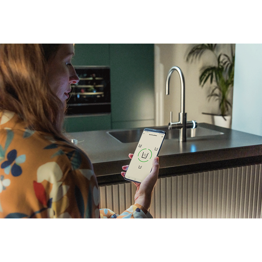 Slavina Franke Water Hub Sparkling 5u1 VT inox 160.0708.956