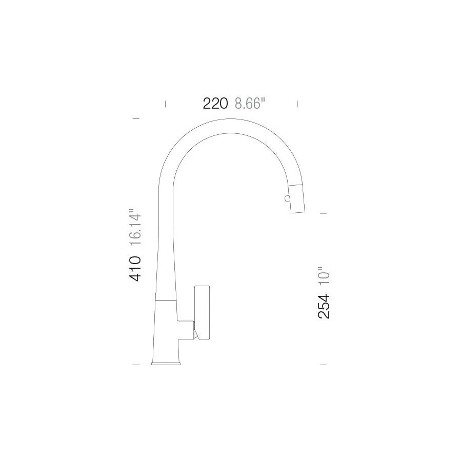 Slavina Schock Gota 521.120S/W crna
