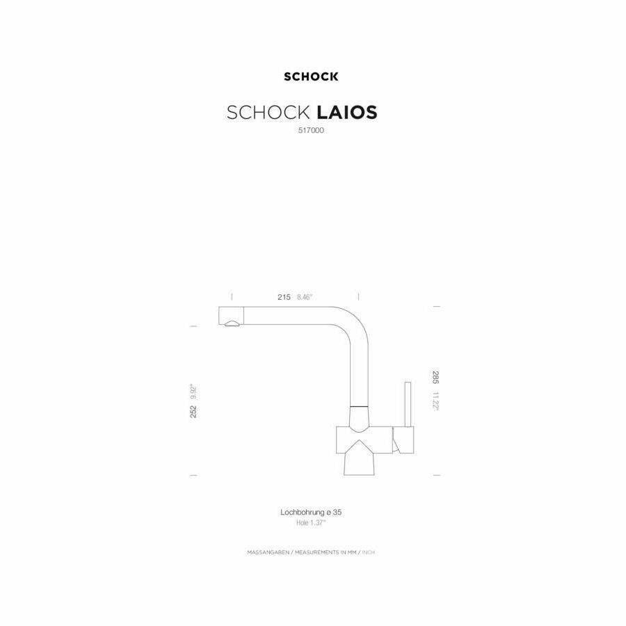 Slavina Schock Laios 517.000 VT