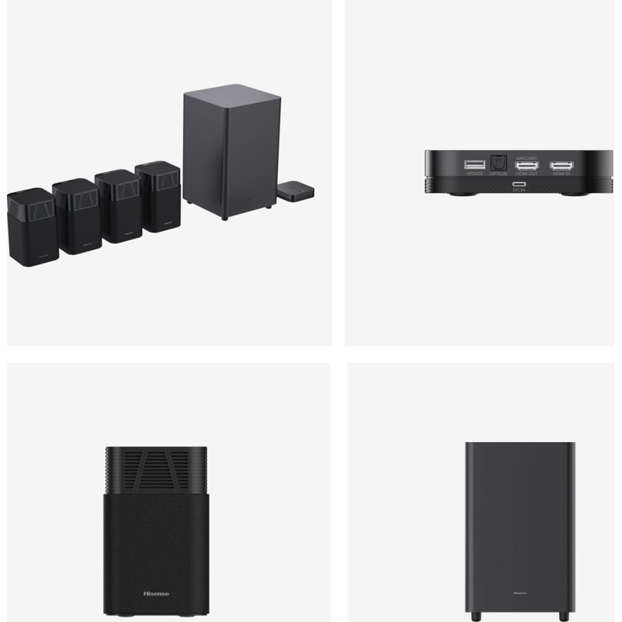 Soundbar Hisense HT SATURN 4.1.2CH 720W