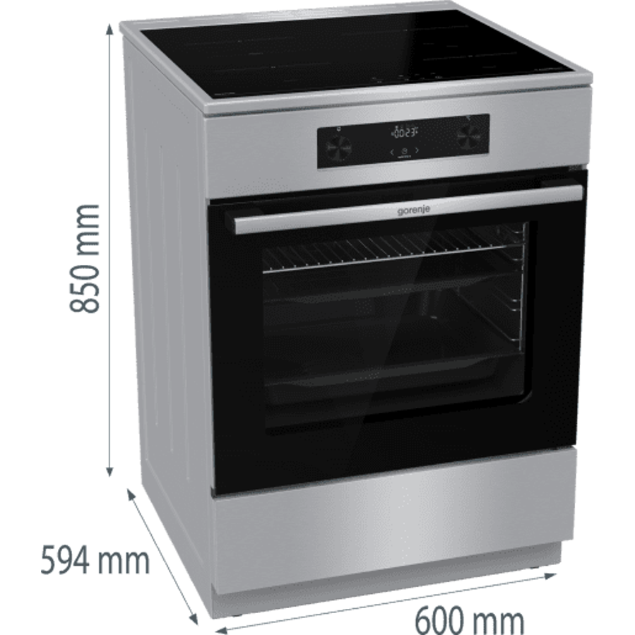 Štednjak Gorenje GEIT6E62XPG AirFry