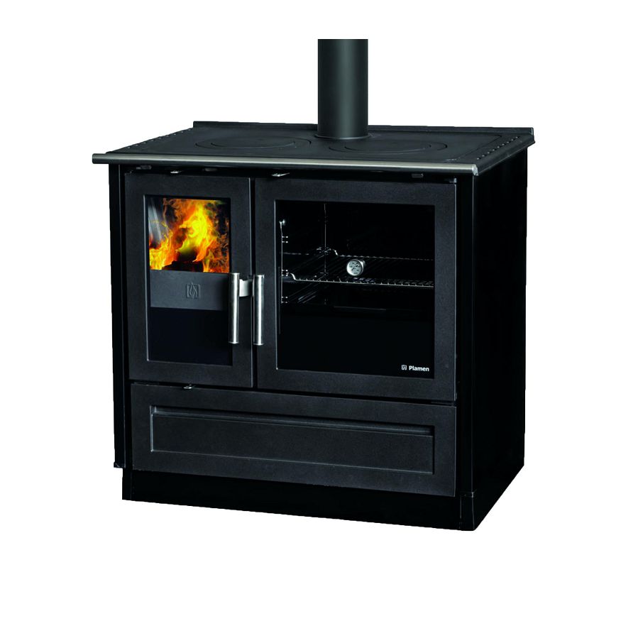 Štednjak Plamen 910 GLAS crni