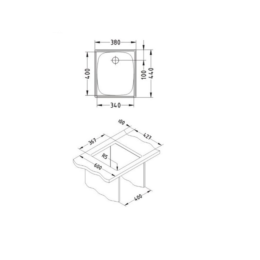 Sudoper Alveus BASIC 10 I NAT grt 1-1/2 1042578