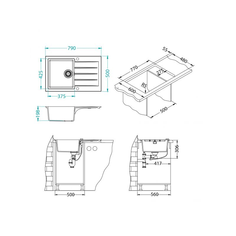 Sudoper Alveus CADIT 20 I