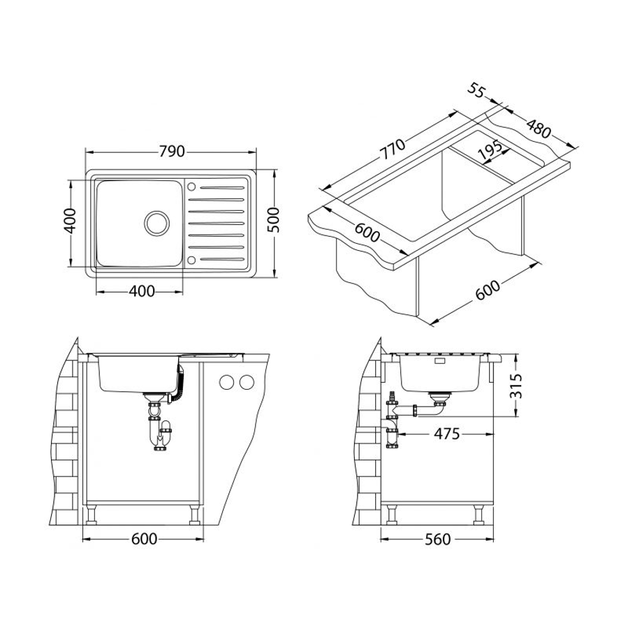 Sudoper Alveus GALEO 20 SAT I grt 1128553