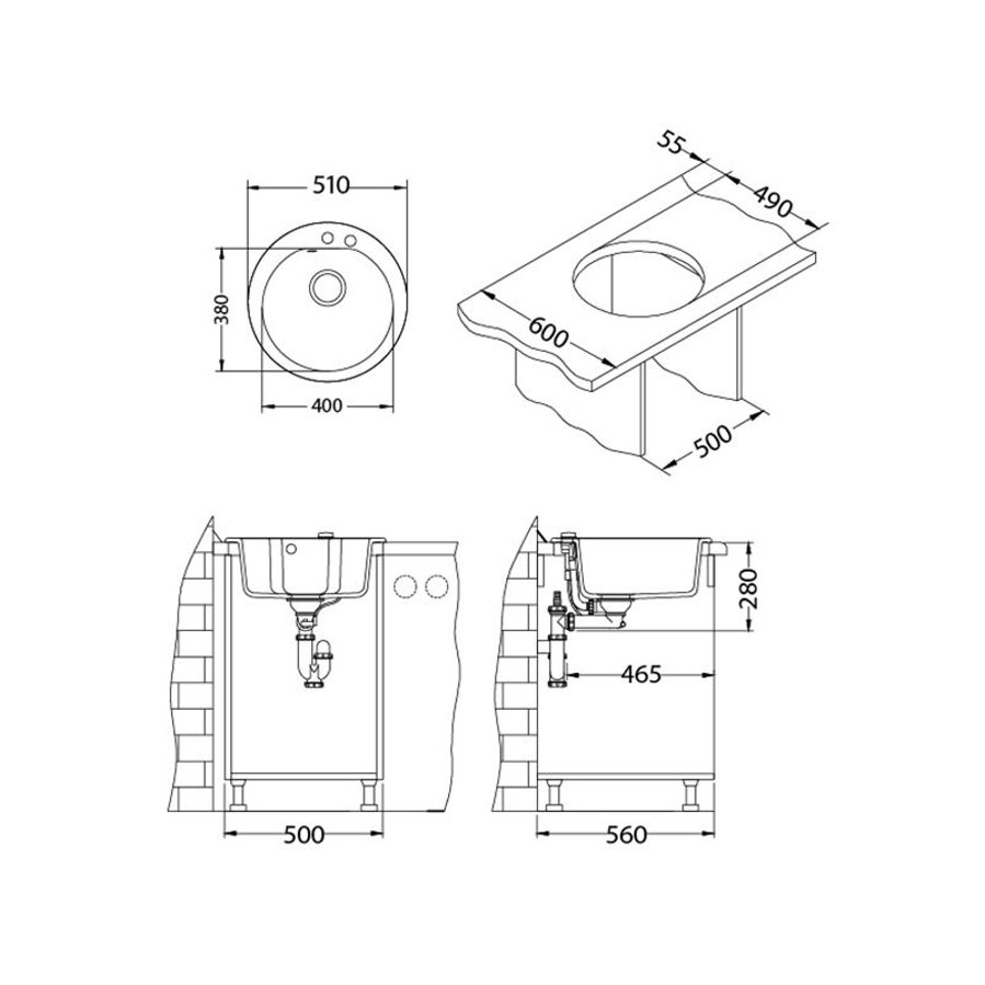 Sudoper Alveus NIAGARA 10 I