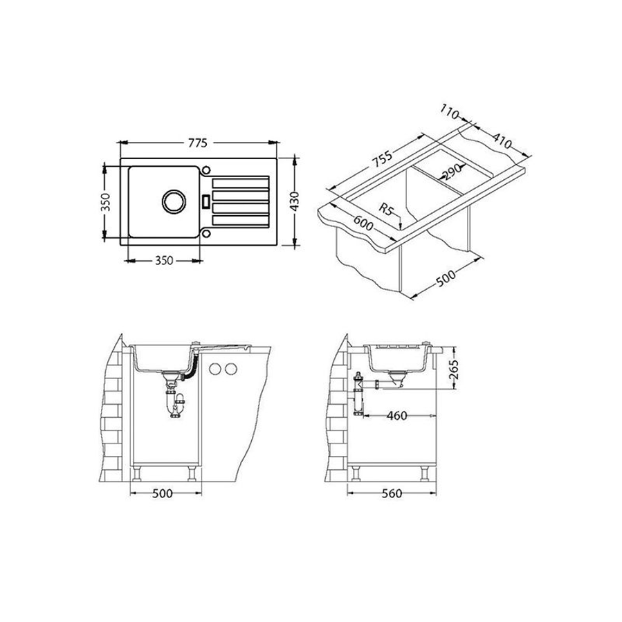 Sudoper Alveus NIAGARA 30 I