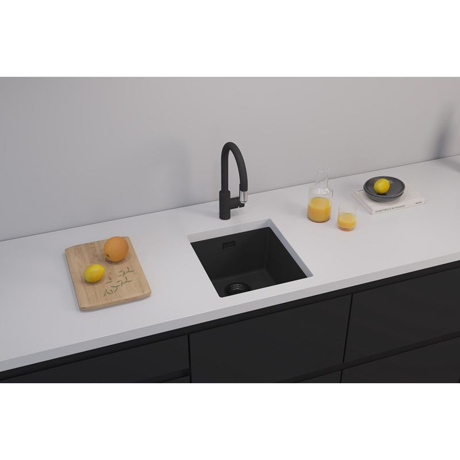 Sudoper Alveus OMNI 10 I/U deep black - black edition