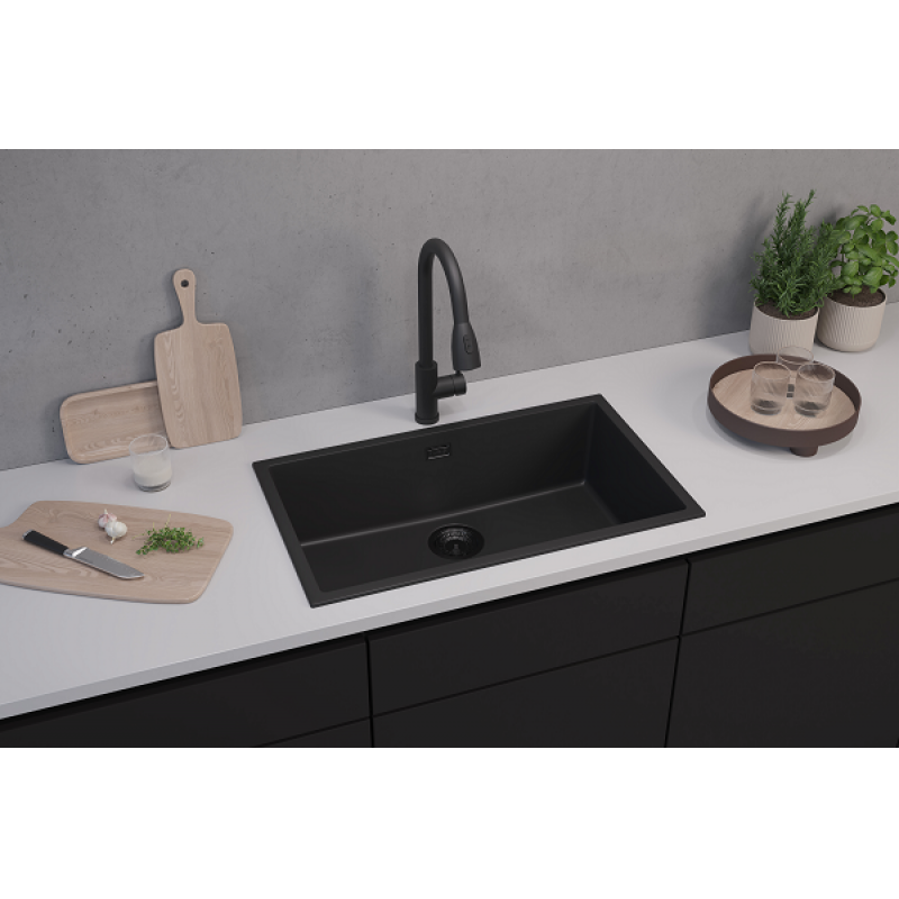 Sudoper Alveus OMNI 40 I/U deep black - black edition