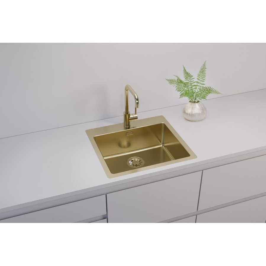 Sudoper Alveus PURE QC 70 F/S grt gold 1149633