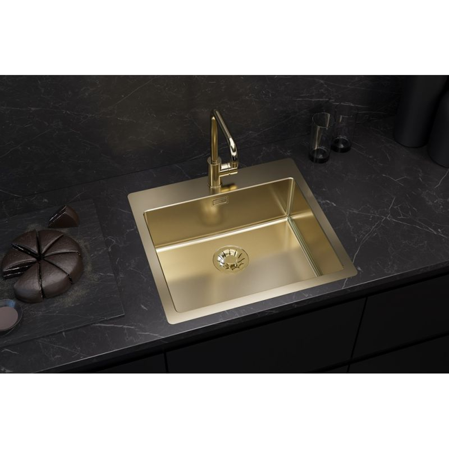 Sudoper Alveus PURE QC 70 F/S grt gold 1149633