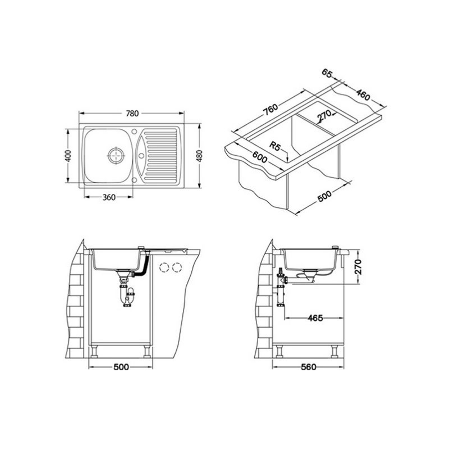 Sudoper Alveus RECORD 30 I