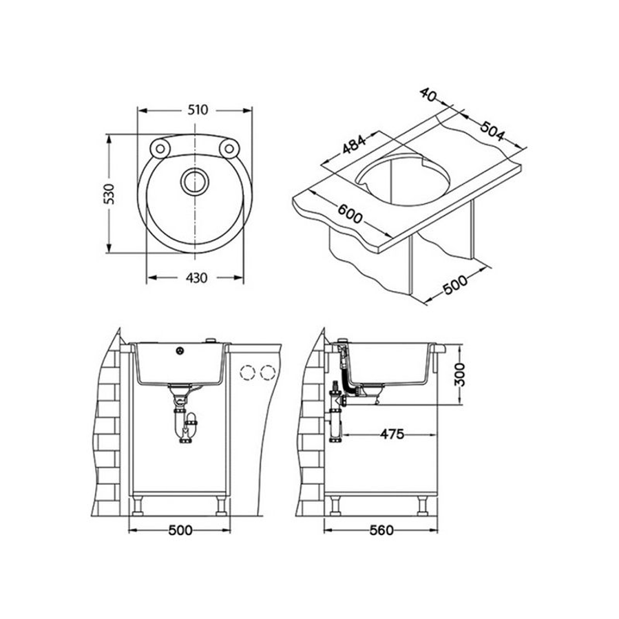 Sudoper Alveus ROLL 10 I