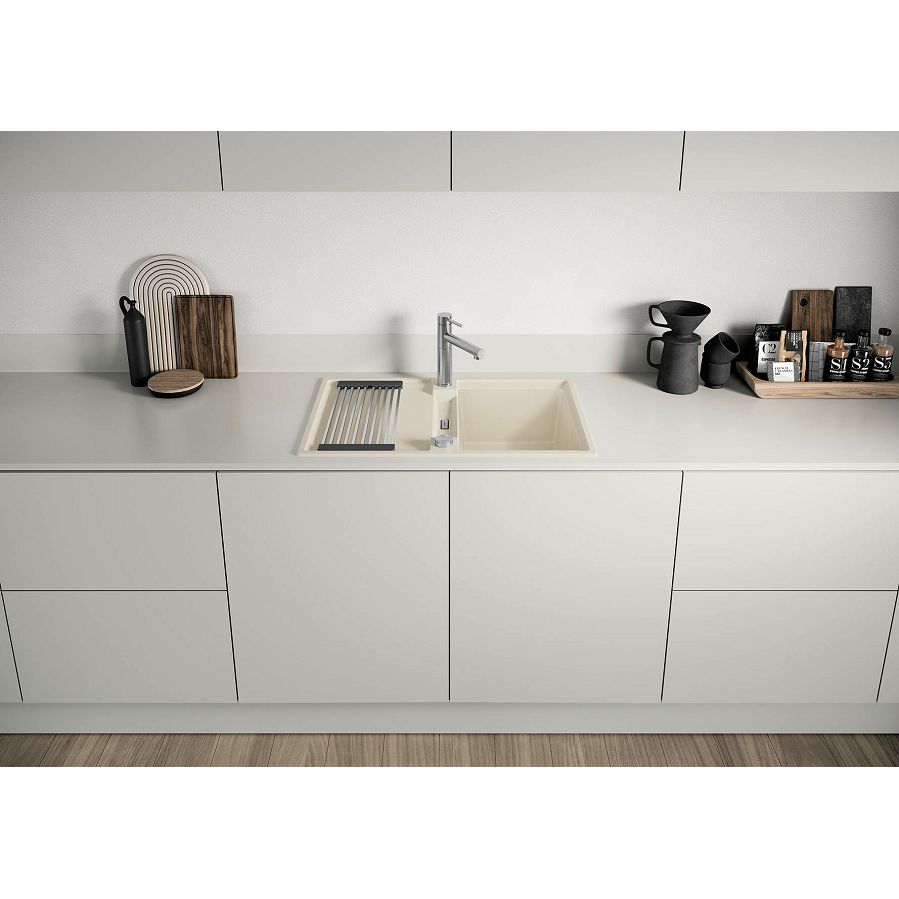 Sudoper Blanco Adira 45S crni InFino s dalj. pri. 527585