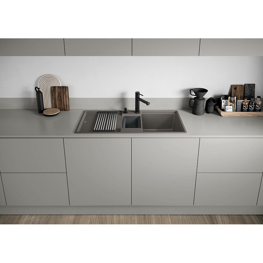 Sudoper Blanco Adira 6S crni InFino s dalj. pri. 527601