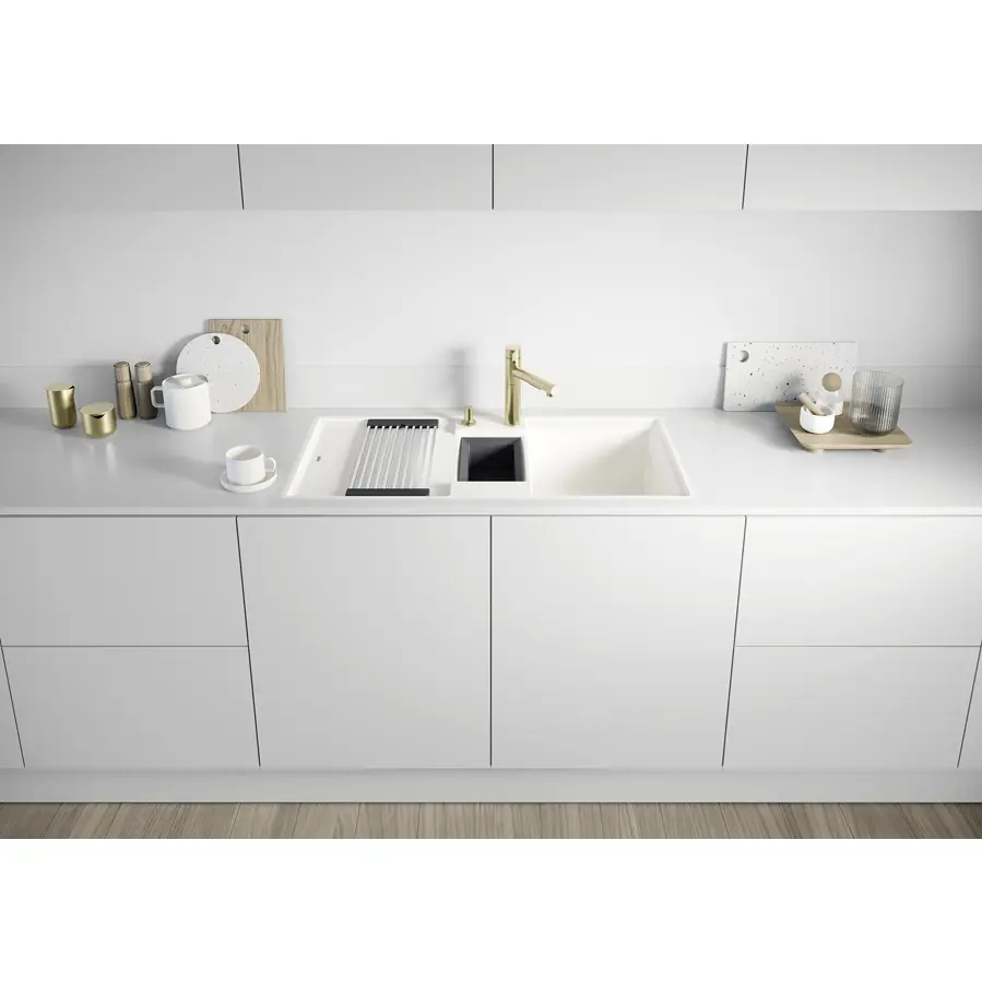 Sudoper Blanco Adira 6S-F crni InFino s dalj. pri. 527609