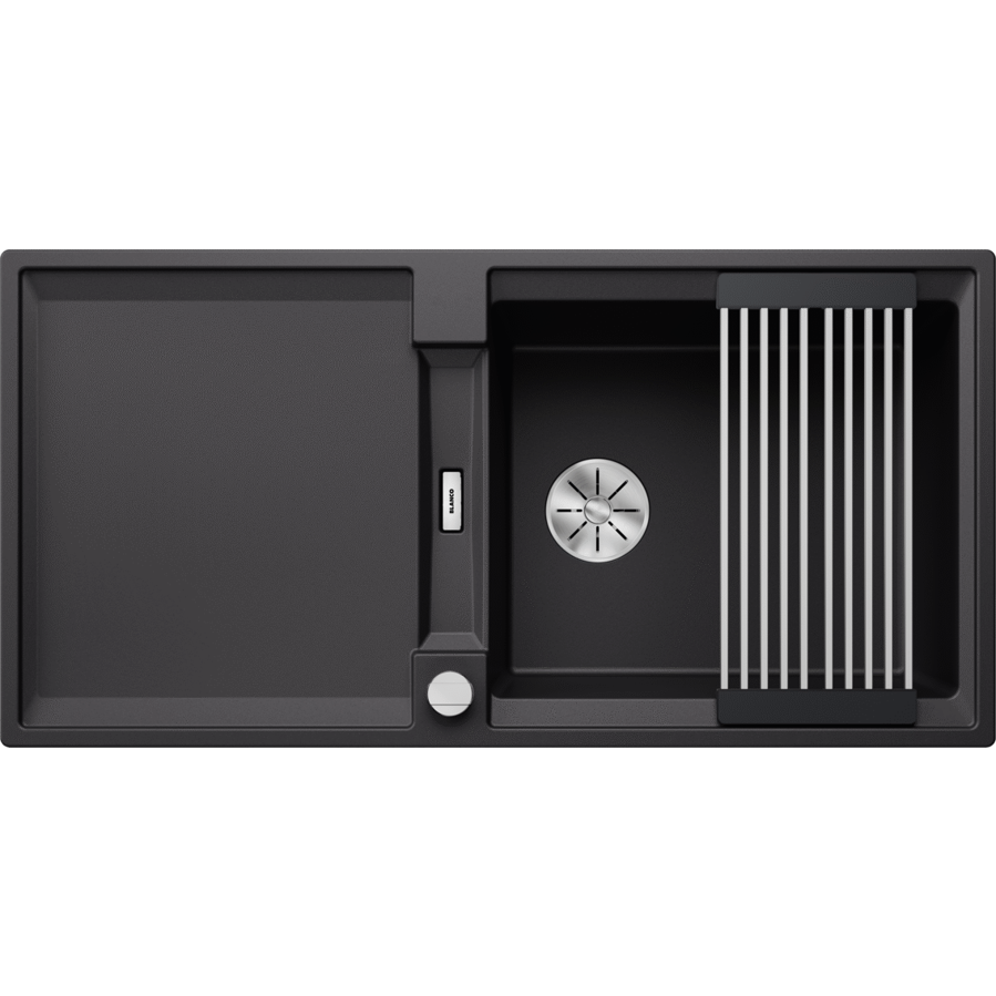 Sudoper Blanco Adira XL 6S-F crni InFino s dalj. pri. 527625