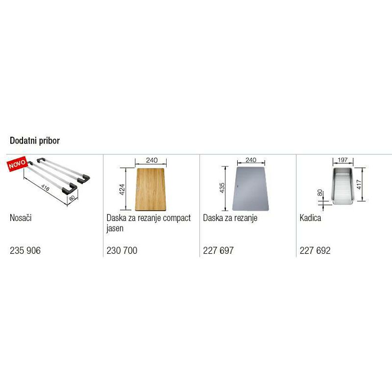 Sudoper Blanco Andano 700-IF bez daljinskog 522969