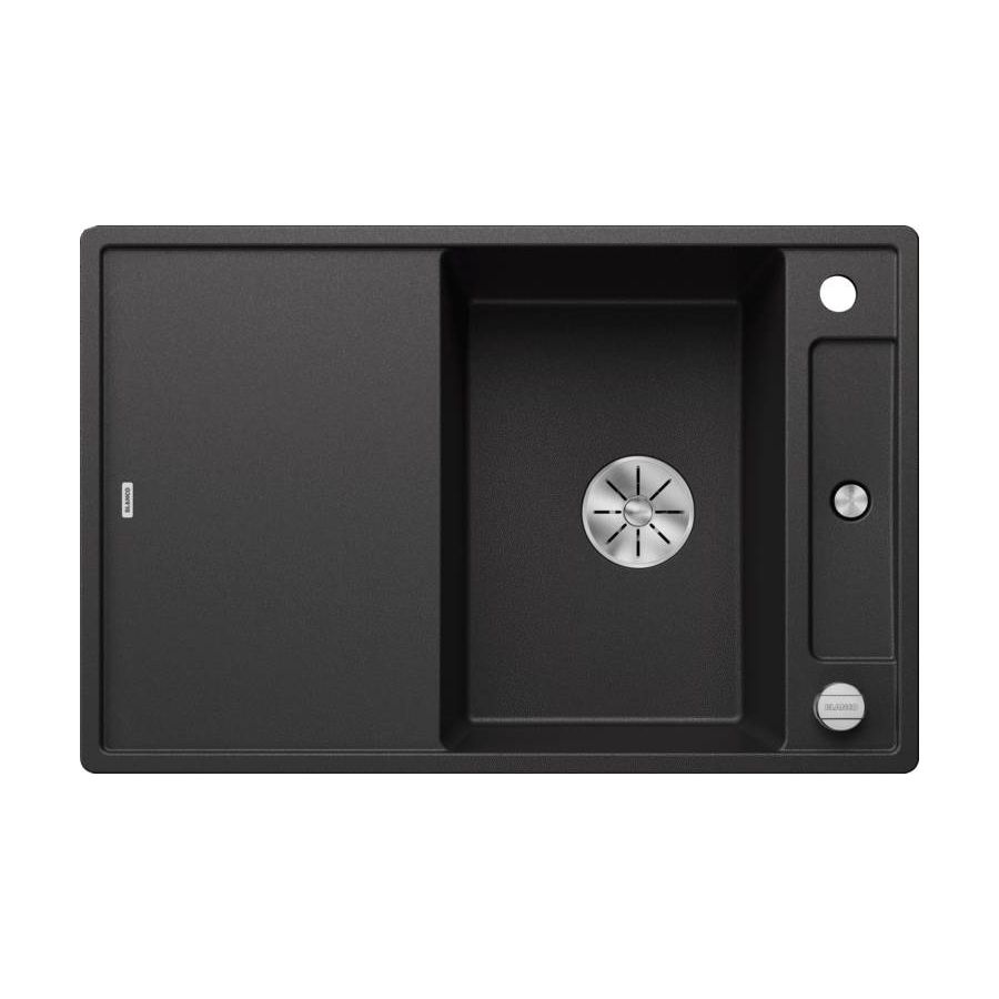 Sudoper Blanco Axia III 45S Silgranit, daska staklo, s dalj.