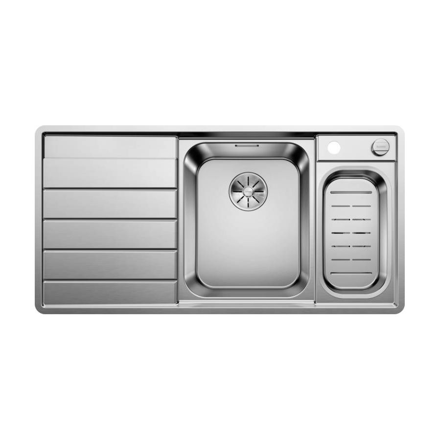 Sudoper Blanco Axis III 6 S-IF 18/10 desni s dalj. + pribor 522104