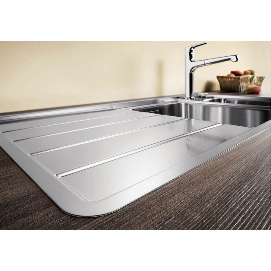 Sudoper Blanco Axis III 6 S-IF 18/10 desni s dalj. + pribor 522104