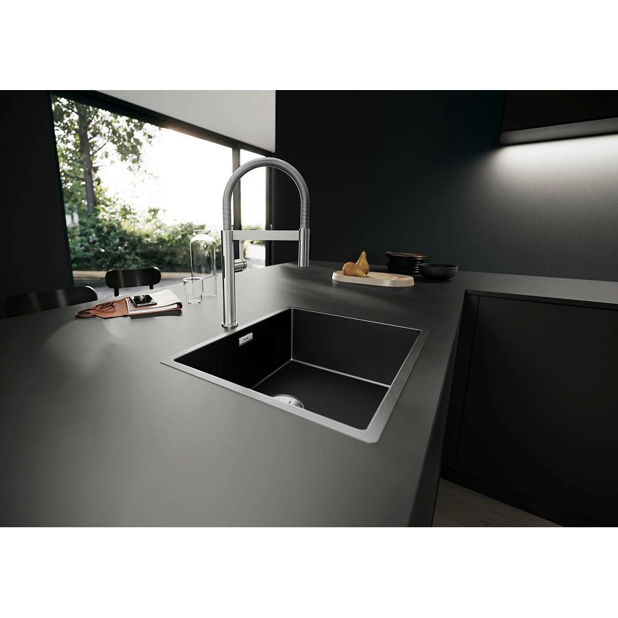 Sudoper Blanco Claron 500-IF InFino DARK STEEL bez.dalj. 527836