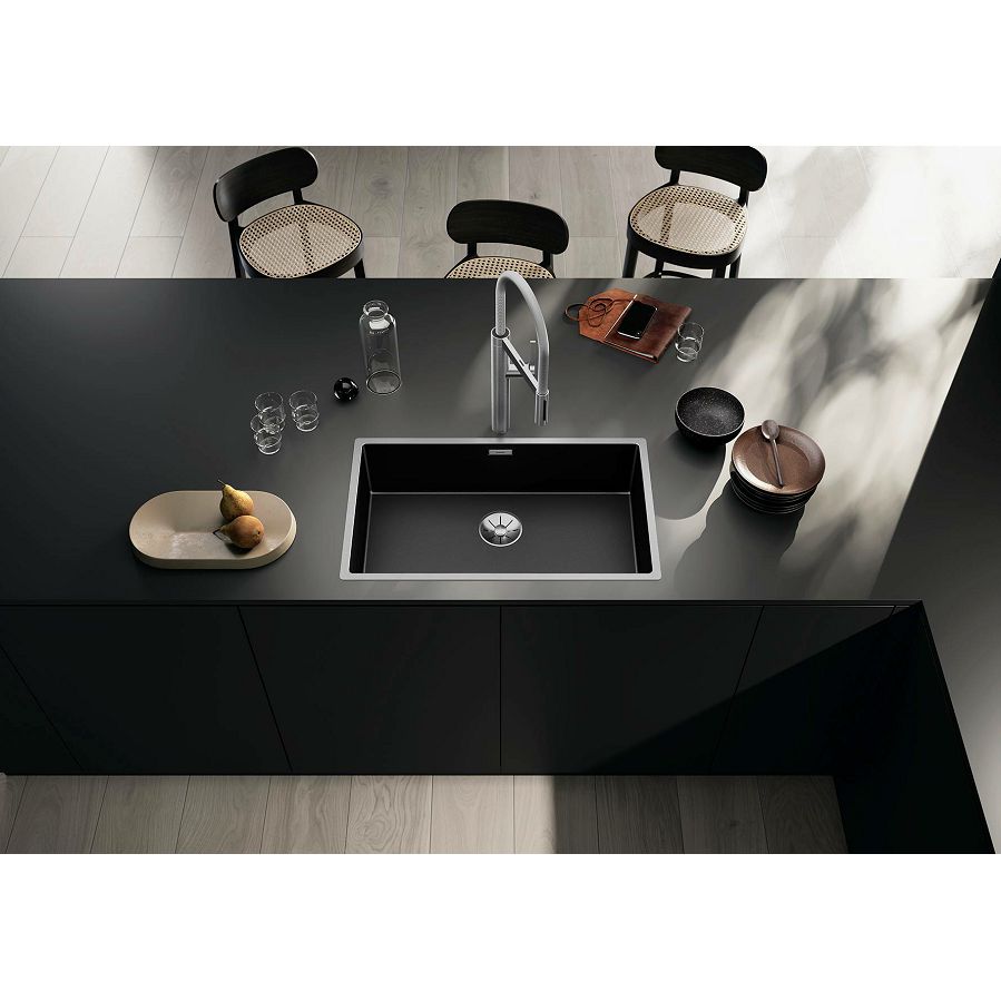 Sudoper Blanco Claron 700-IF InFino DARK STEEL bez.dalj. 527837