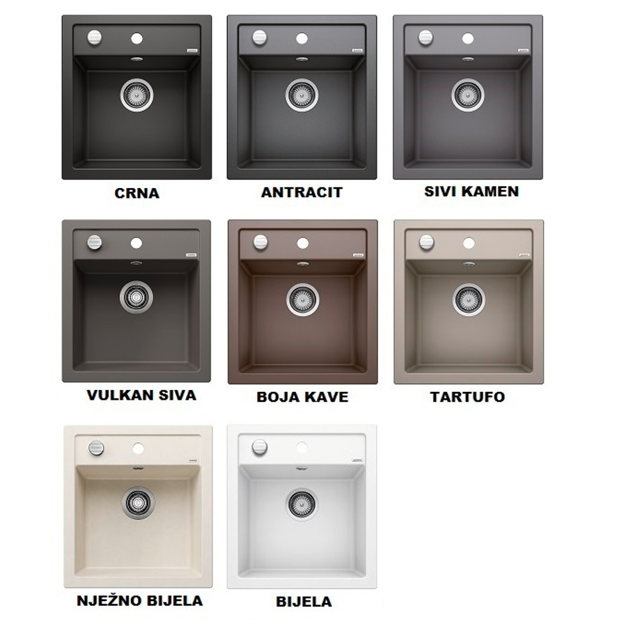 Sudoper BLANCO DALAGO 45 Silgranit