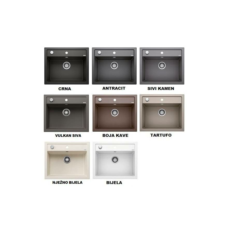 Sudoper BLANCO DALAGO 6 Silgranit + daljinski upravljač