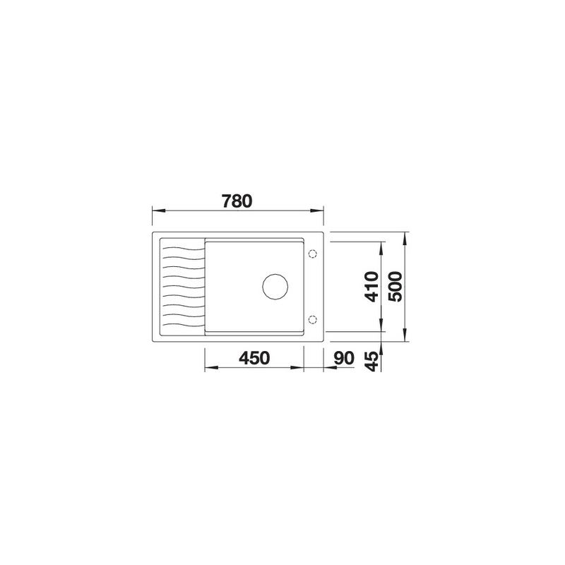 Sudoper Blanco Elon XL 6S Silgranit InFino bez daljinskog