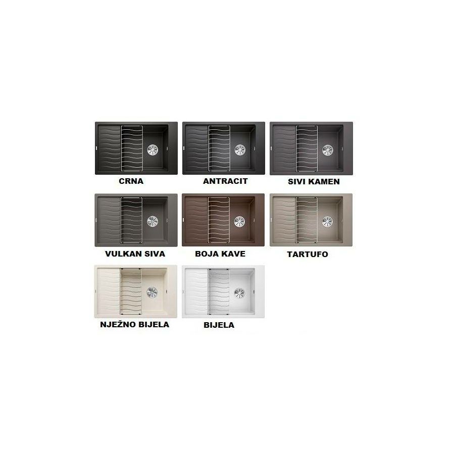 Sudoper Blanco Elon XL 6S Silgranit InFino bez daljinskog