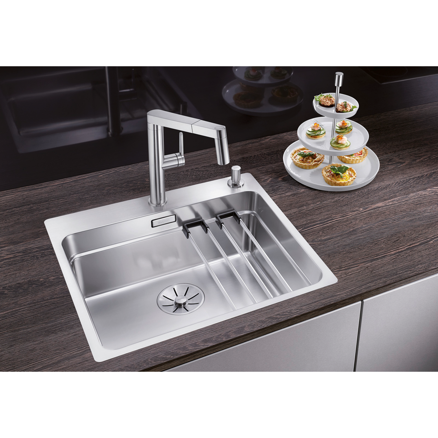 Sudoper Blanco Etagon 500-IF/A inox 18/10 InFino s dalj. + pribor 521748