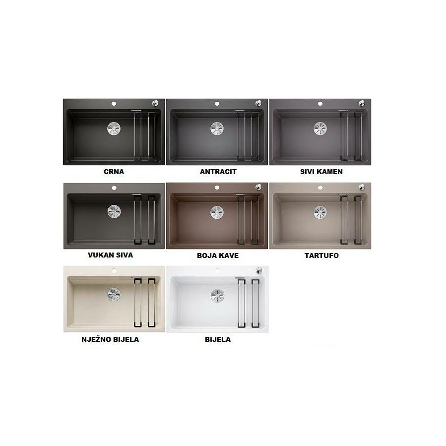 Sudoper Blanco Etagon 8 Silgranit InFino s dalj.