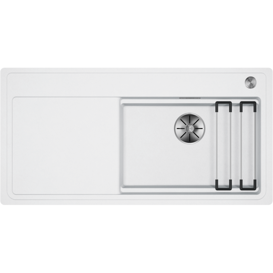 Sudoper Blanco Etagon XL6S-F antracit s dalj. + inox pribor 528101